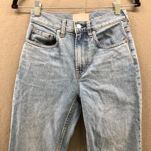 Everlane The Cheeky Jean Womens Size 25 Ankle Blue Light Wash 90s - Picture 4 of 11